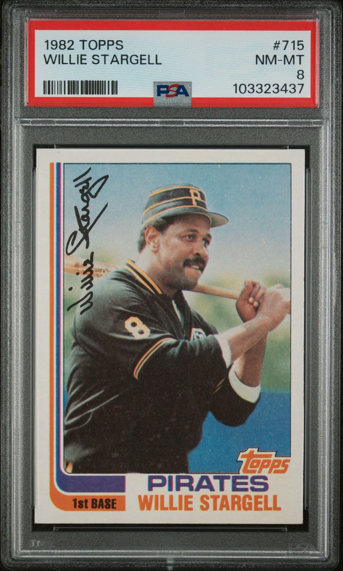 1982 Topps TOPPS #715 Willie Stargell front
