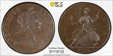 1770 1/2D S-3774 MS63BN