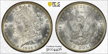 1885-O $1 MS65
