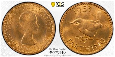 1953 1/4D S-4156 MS65RD