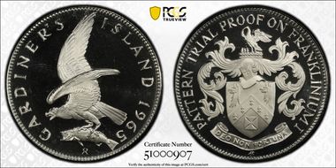 1965-FM Trial X-PT2, Franklinium Fantasy PR68DCAM