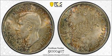 1949 Crown KM-22  Ag MS63