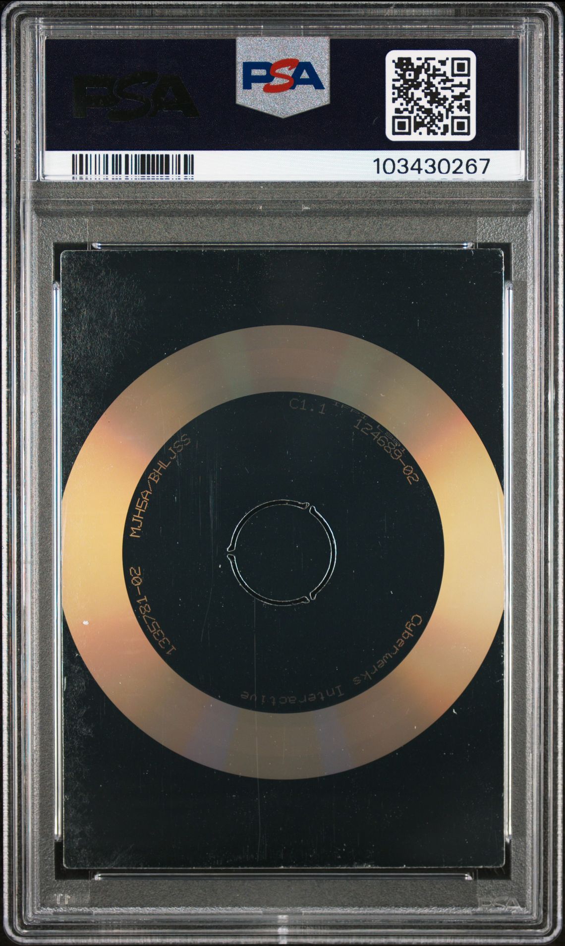 1997 Upper Deck Michael Jordan (Powerdeck Black Audio) Nm 7 back