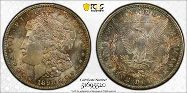 1898-O $1 MS64