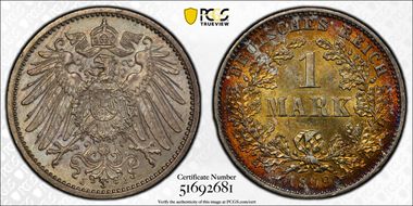 1899-J Mark J-17 MS63