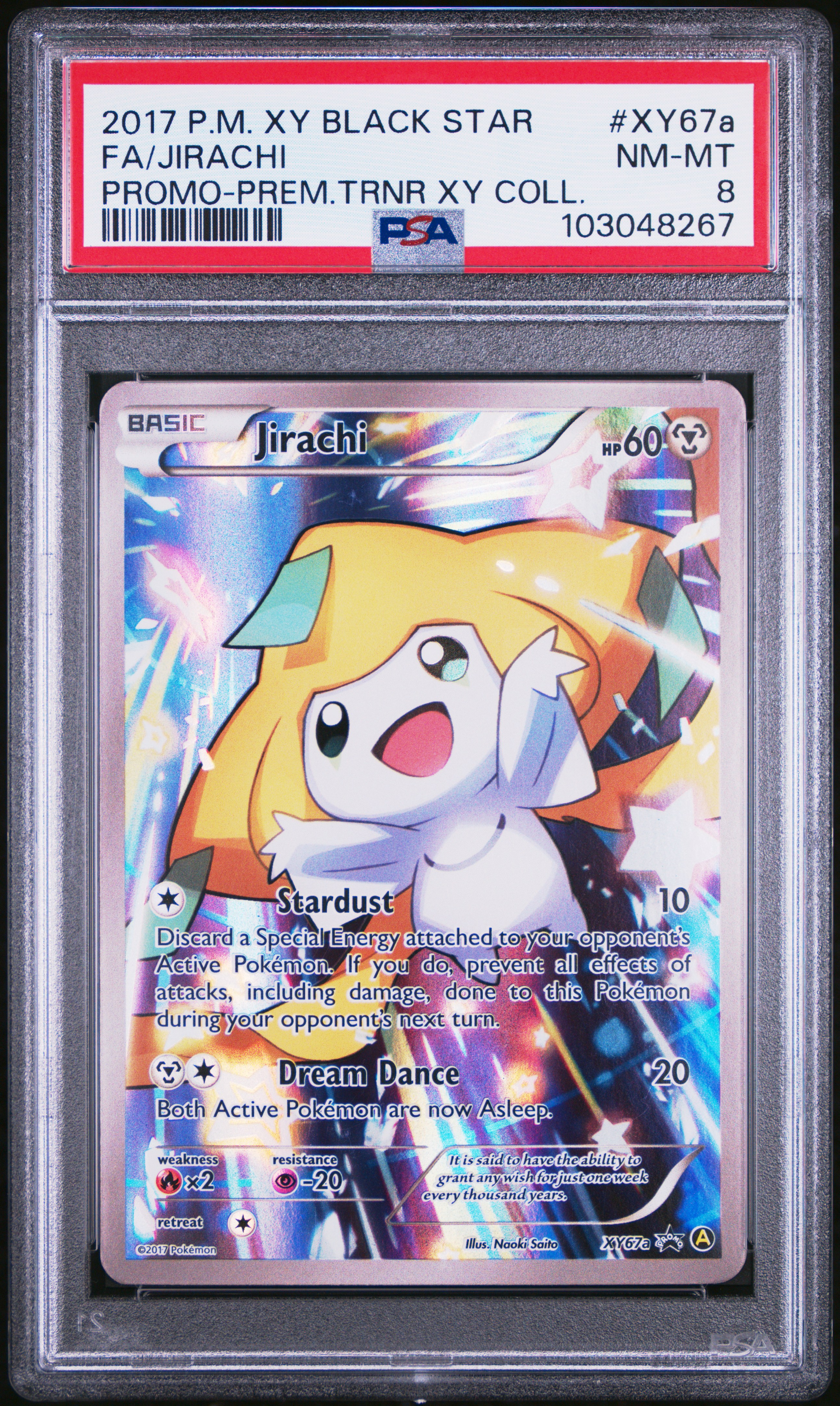 PokeMoon214's 2017 Pokemon Xy Black Star Promo Fa/Jirachi Promo