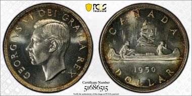 1950 S$1 MS66
