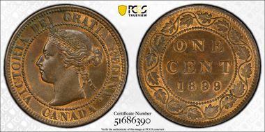 1899 1C RP9 MS63BN