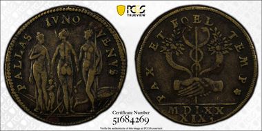 1589 Jeton Feuardent-7490 Brass N1