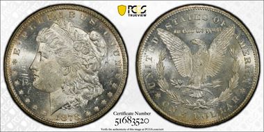 1878-CC $1 MS62