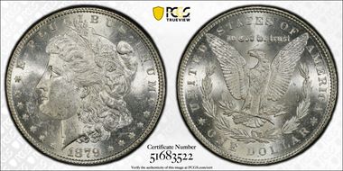 1879 $1 MS61