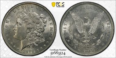 1879-O $1 N1