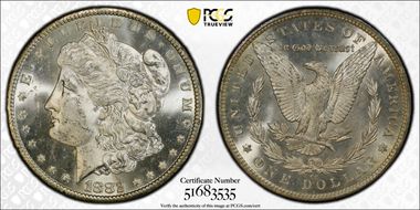 1882-CC $1 MS62