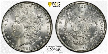 1885 $1 MS63
