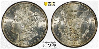 1897-S $1 MS62