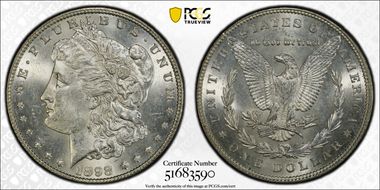 1898 $1 MS62