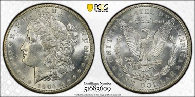 1904-O $1 MS62