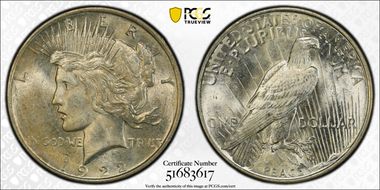 1922 $1 MS63