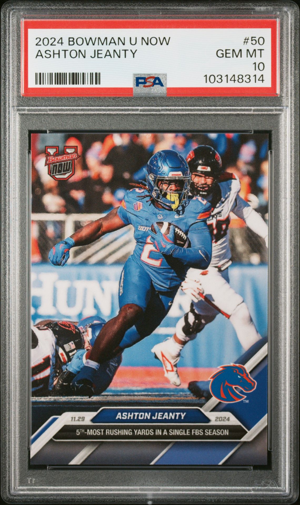 2024 Bowman BOWMAN U NOW #50 Ashton Jeanty front