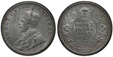 1913(B) Rupee SW-8.23 Prid-219 MS63
