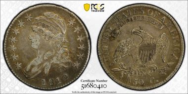 1812 50C O-105a VF35