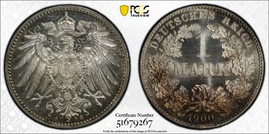 1900-G Mark J-17 MS67