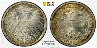 1907-D Mark J-17 MS68