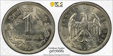 1937-A Mark J-354 MS66