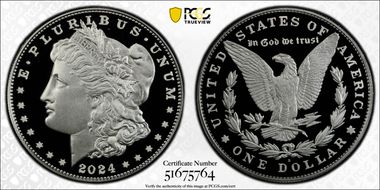 2024-S $1 Morgan Dollar PR70DCAM