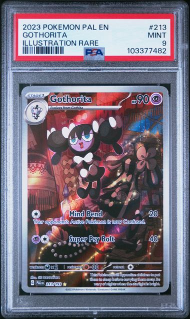2023 Pokemon Paldea Evolved Illustration Rare #213 Gothorita front