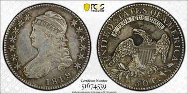 1819/8 50C Large 9 N1