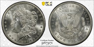 1883-CC $1 MS65