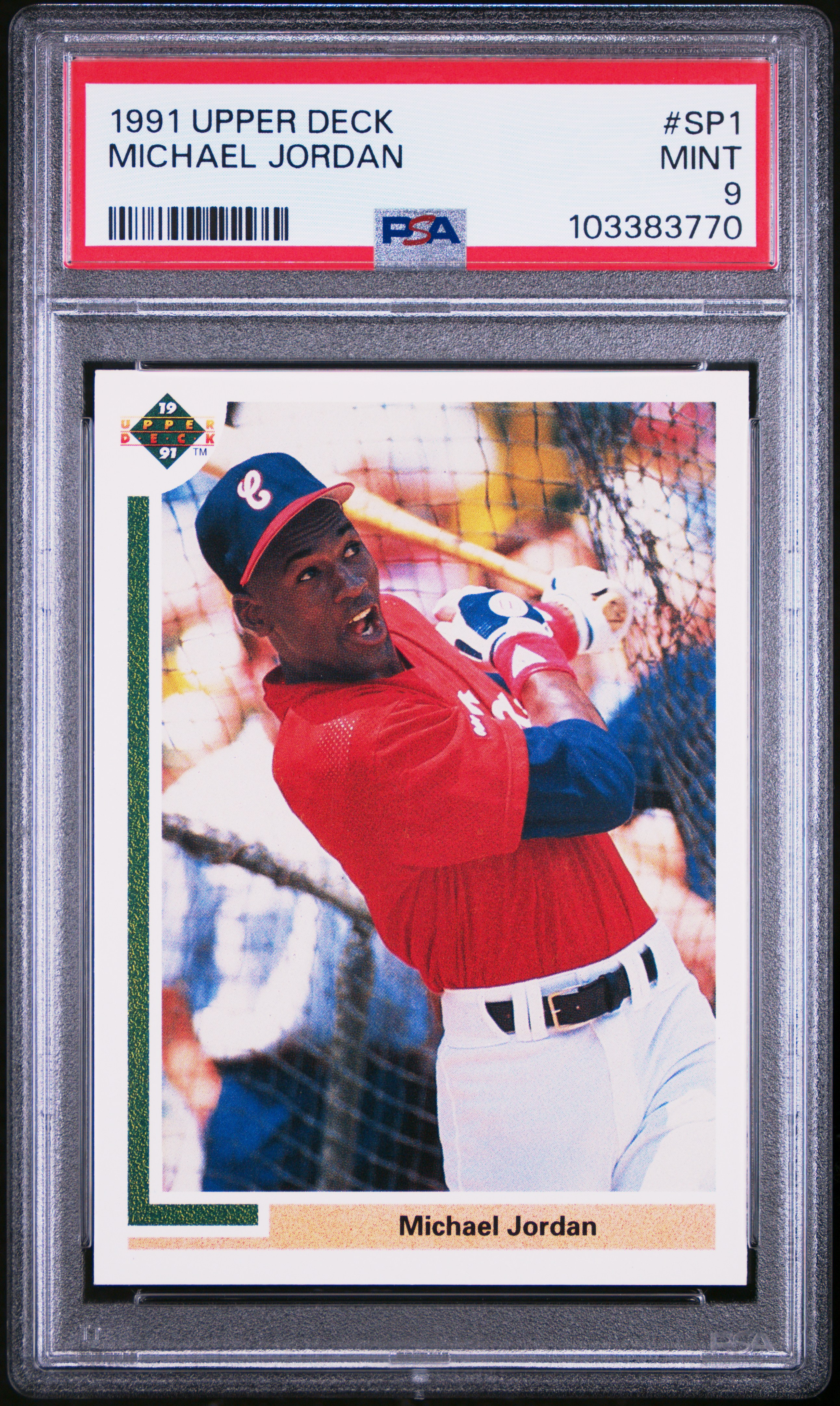 1991 Upper Deck Michael Jordan #Sp1 Mint 9 front