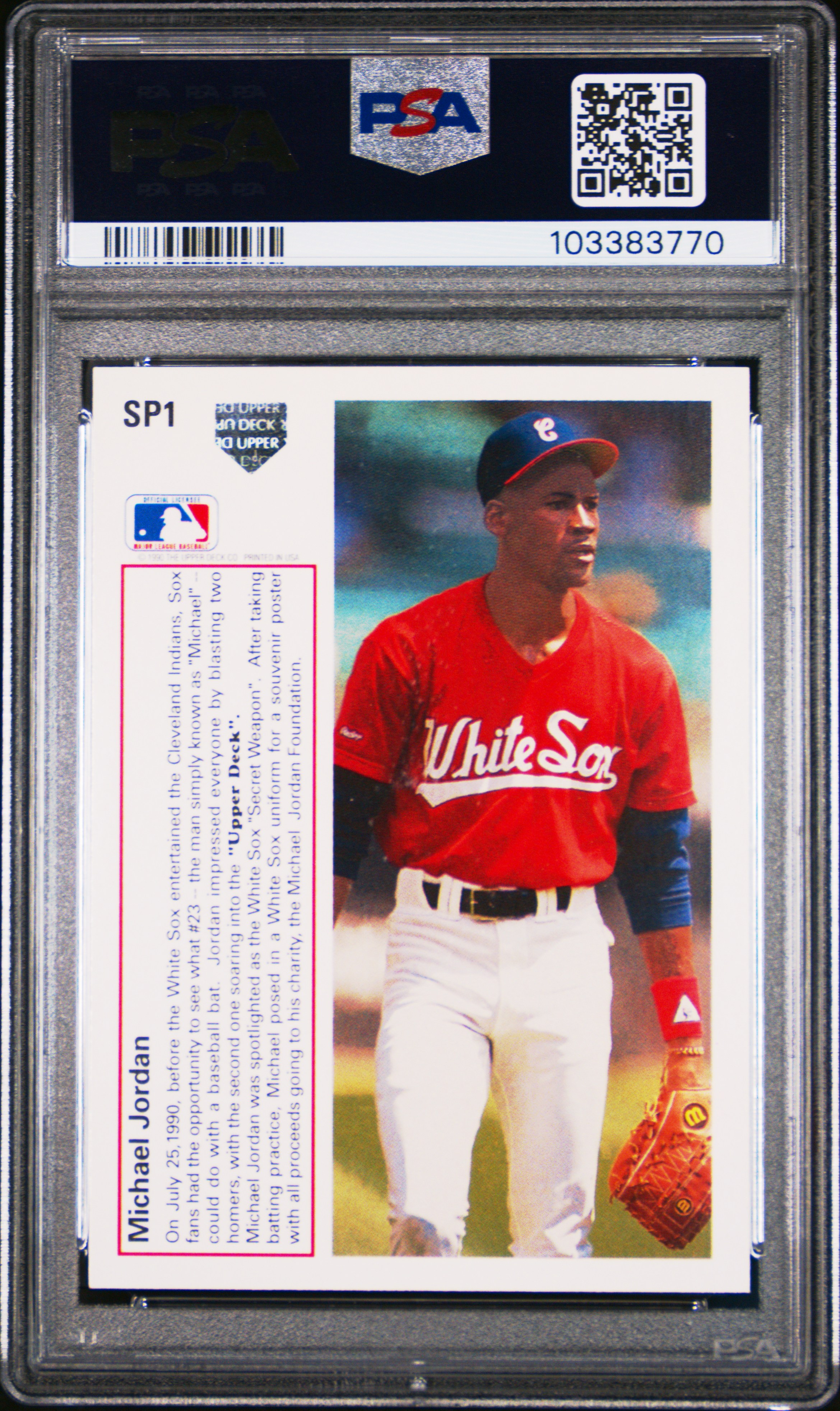 1991 Upper Deck Michael Jordan #Sp1 Mint 9 back