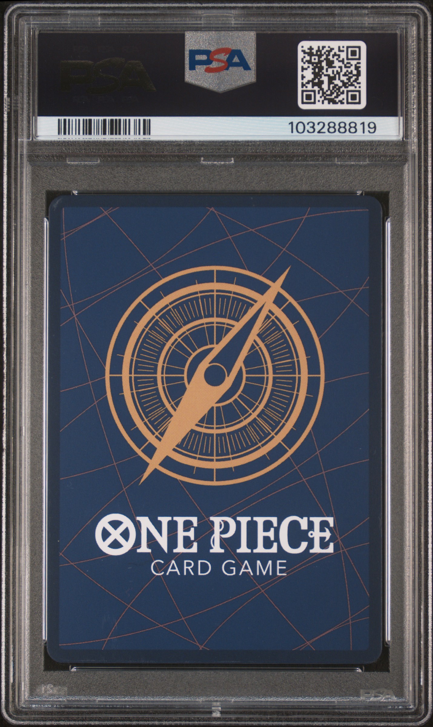 2024 One Piece Prb01-Premium Booster -One Piece Card The Best- Monkey D. Luffy #119 (Prb01-Manga Alt.art) Gem Mt 10 back