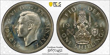 1951 Shil S-4109 Scottish Rev PR65