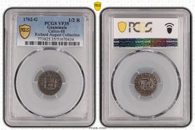 1762-G 1/2 R Calico-88 VF35