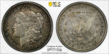 1878 8TF $1 N1