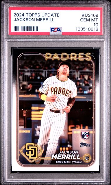 Topps Sparkle Jackson Merrill front