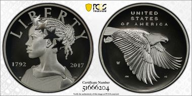 2017-W Medal American Liberty Enhanced Unc 225th Anniversary U.S. Mint Set First Strike SP70
