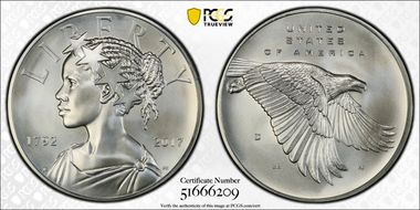 2017-D Medal American Liberty 225th Anniversary U.S. Mint Set First Strike MS70