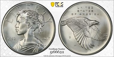 2017-D Medal American Liberty 225th Anniversary U.S. Mint Set First Strike MS70