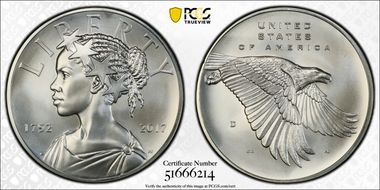 2017-D Medal American Liberty 225th Anniversary U.S. Mint Set First Strike MS69