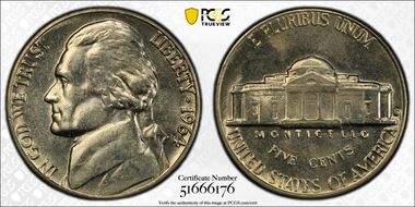 1964-D/D 5C RPM, FS-501 MS66