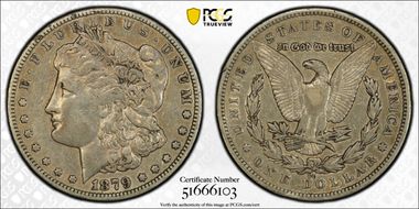 1879-CC $1 VF30