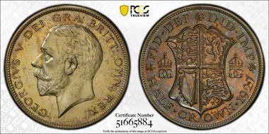 1927 1/2 Cr S-4037 PR66