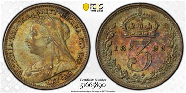 1893 3D S-3942 Old Head MS63