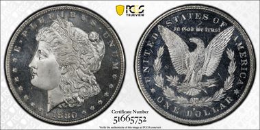 1880-S $1 MS66PL