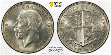 1935 1/2 Cr S-4037 MS64