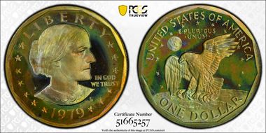 1979-S SBA$1 Type 1 PR68DCAM